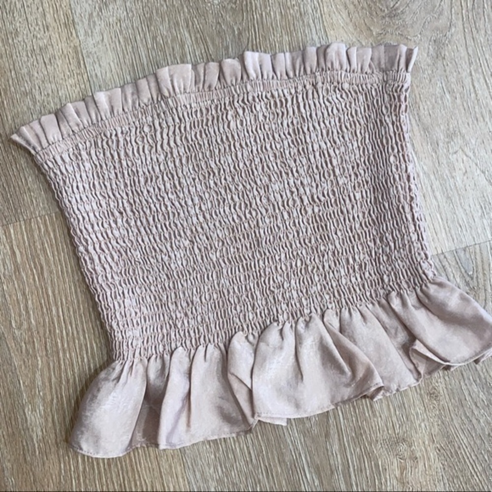 Cotton candy LA smocked top